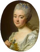 Alexander Roslin Portrait of the artist Marie Therese Reboul wife of Joseph-Marie Vien oil painting artist